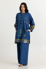 UAE- Jacquard Dyed Shirt And Trouser