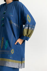 UAE- Jacquard Dyed Shirt And Trouser