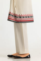 UAE- Jacquard Shirt And Dyed Trouser