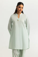 UAE- Jacquard Shirt And Dyed Trouser