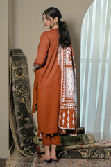 UAE-3 Piece Karandi Velvet Jacquard Suit