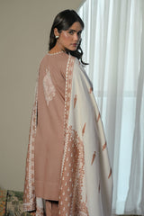 UAE-3 Piece Karandi Velvet Jacquard Suit