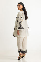 UAE- Karandi Embroidered Co-Ord Set