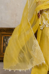 UAE-3 Piece Embroidered Lawn Suit with Lacquer Printed Chiffon Dupatta BM-62019