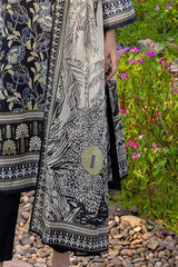 UAE-3 PIece Printed Lawn Suit