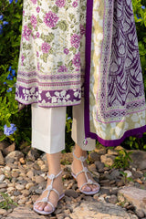 UAE-3 PIece Printed Lawn Suit
