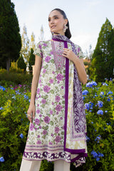 UAE-3 PIece Printed Lawn Suit