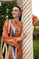 UAE-3 PIece Printed Lawn Suit