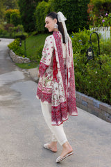 UAE-3 PIece Printed Lawn Suit