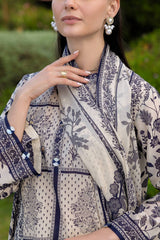 UAE-3 PIece Printed Lawn Suit