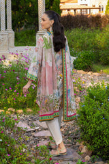UAE-3 PIece Printed Lawn Suit