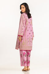 UAE-Lawn Gold Printed Co-Ord Set IUSTTS-2236