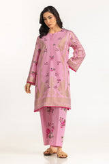 UAE-Lawn Gold Printed Co-Ord Set IUSTTS-2236