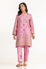 UAE-Lawn Gold Printed Co-Ord Set IUSTTS-2236