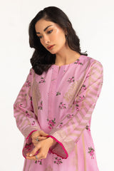 UAE-Lawn Gold Printed Co-Ord Set IUSTTS-2236