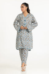 UAE-Lawn Printed Co-Ord Set IUSTTS-2124