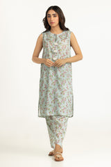 UAE-Lawn Printed Co-Ord Set IUSTTS-2127
