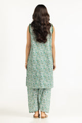 UAE-Lawn Printed Co-Ord Set IUSTTS-2128