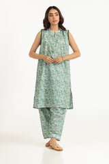UAE-Lawn Printed Co-Ord Set IUSTTS-2128