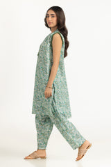 UAE-Lawn Printed Co-Ord Set IUSTTS-2128