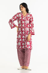 UAE-Lawn Printed Co-Ord Set