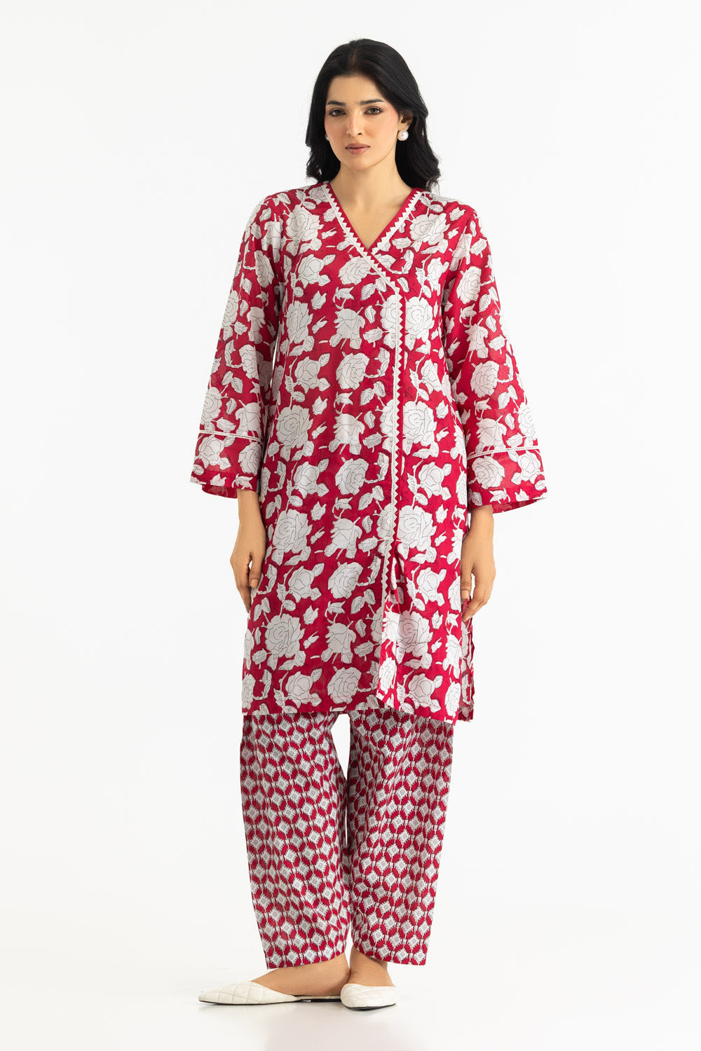 UAE-Lawn Printed Co-Ord Set