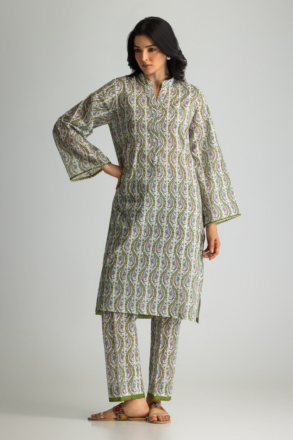 UAE-Lawn Printed Co-Ord Set
