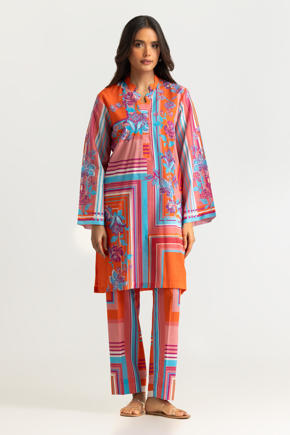 UAE- Lawn Printed Co-Ord Set