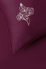 UAE-Mahogany  T-200 Embroidered Bed Sheet Set