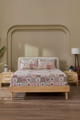 UAE-Marine Tiles T-150 Bed Sheet Set