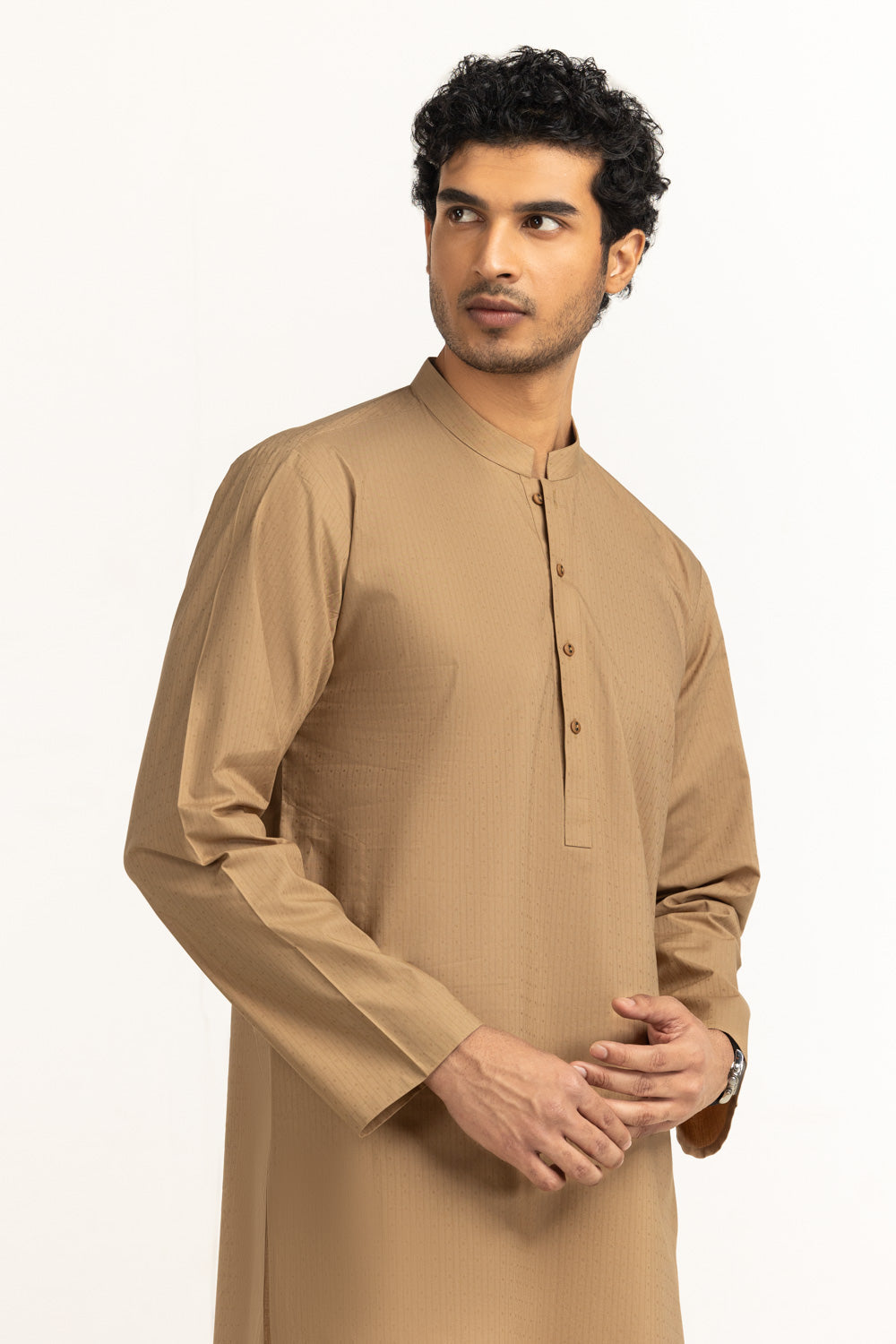 UAE-Regular Fit Basic Kurta KR-STY25-075