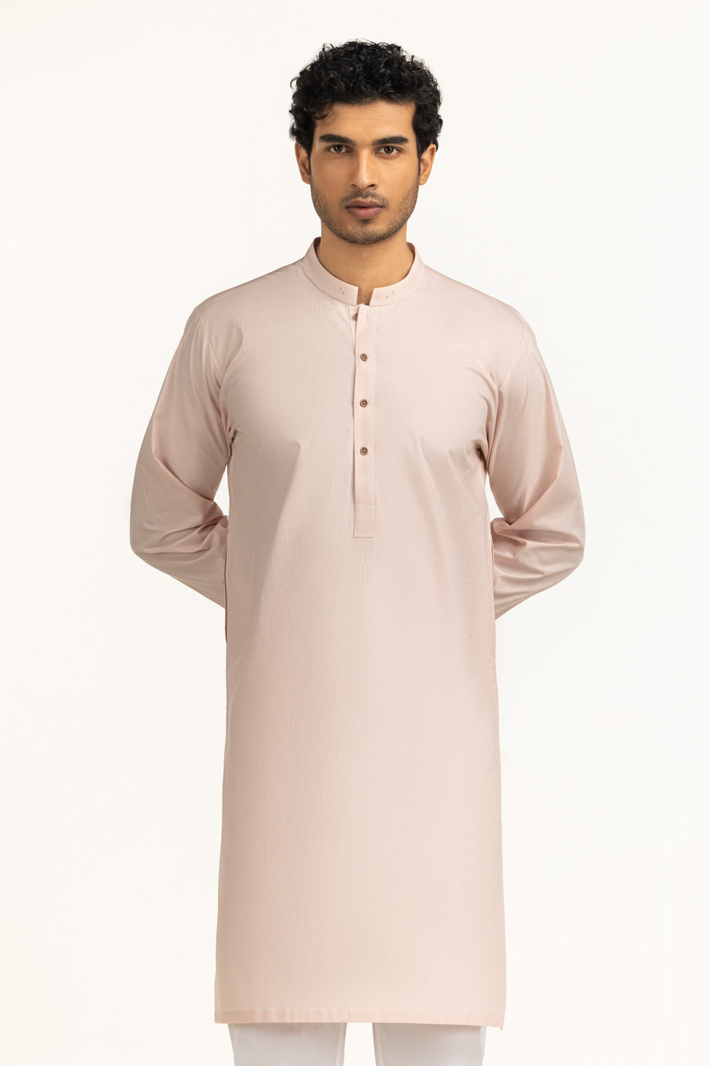 UAE-Regular Fit Basic Kurta KR-STY25-074