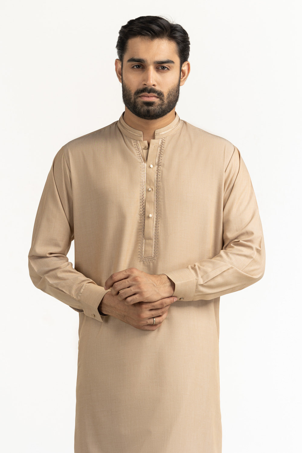 UAE-Regular Fit Embroidered Suits SK-EMB25-016
