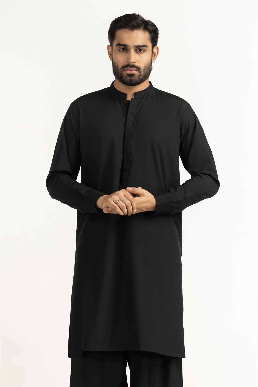 UAE-Regular Fit Embroidered Suits SK-EMB25-026