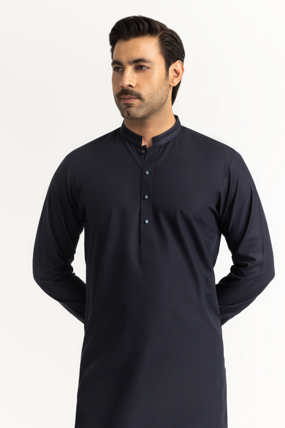UAE- Regular Fit Embroidered Suits