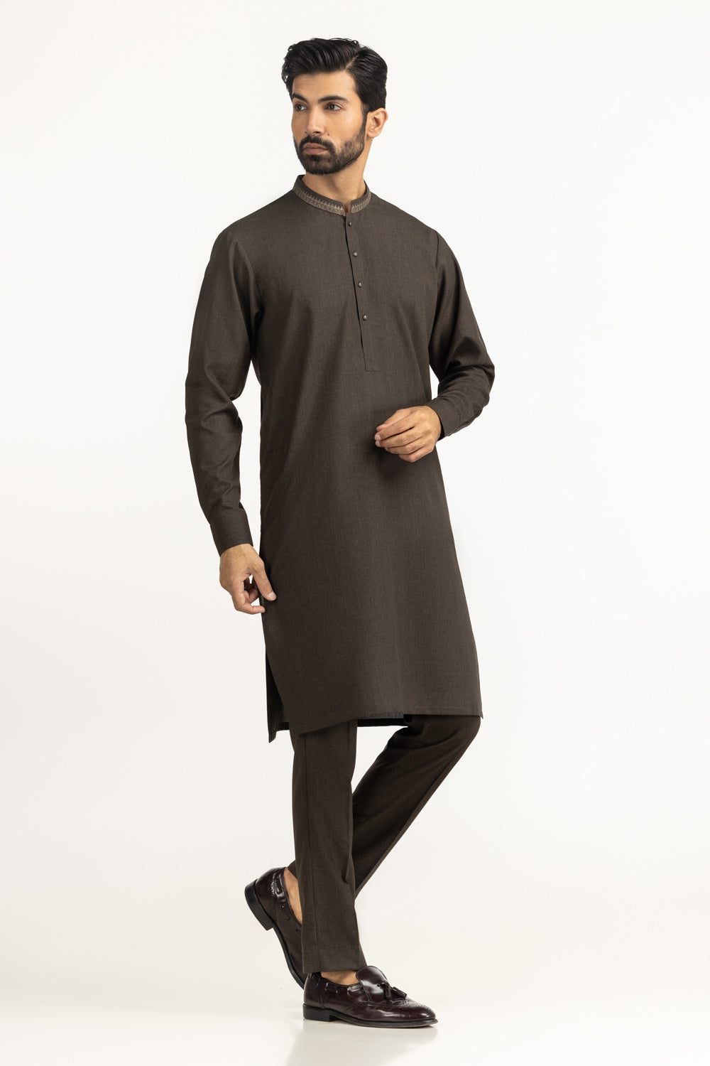 UAE-Regular Fit Embroidered Suits