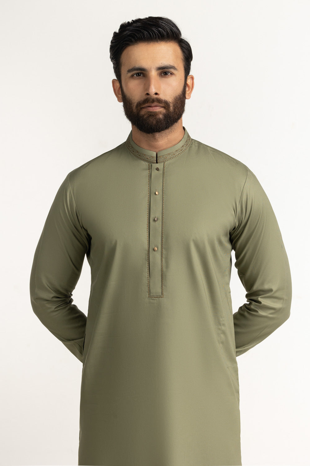 UAE-Regular Fit Embroidered Suits