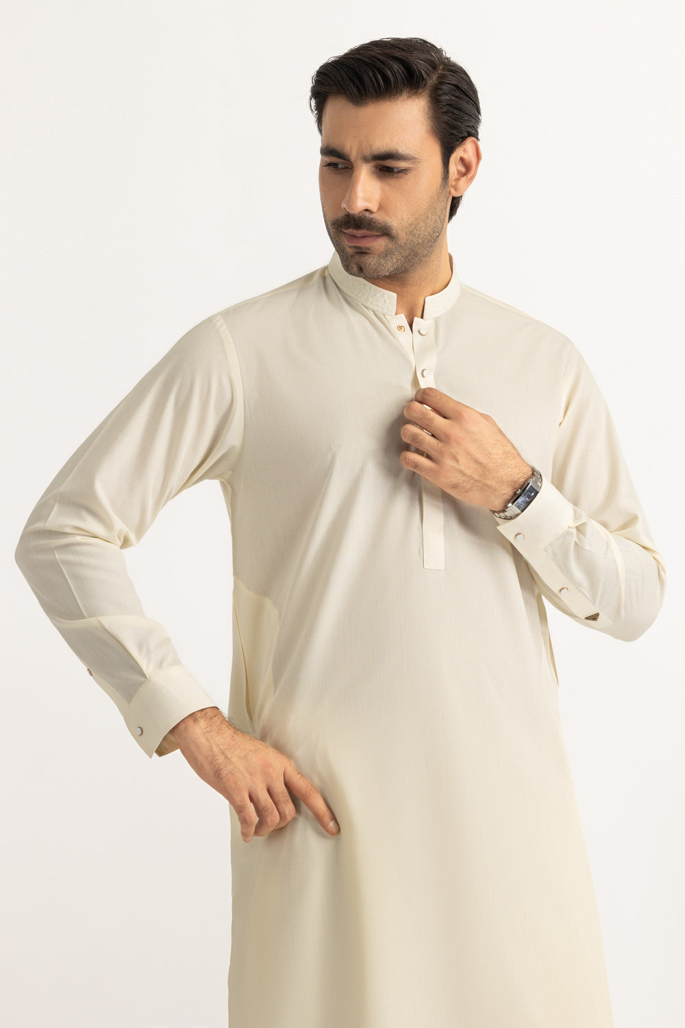 UAE- Regular Fit Embroidered Suits