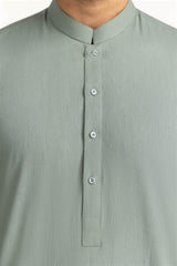 UAE-Short Length Kameez with Slim Straight Trouser Suit