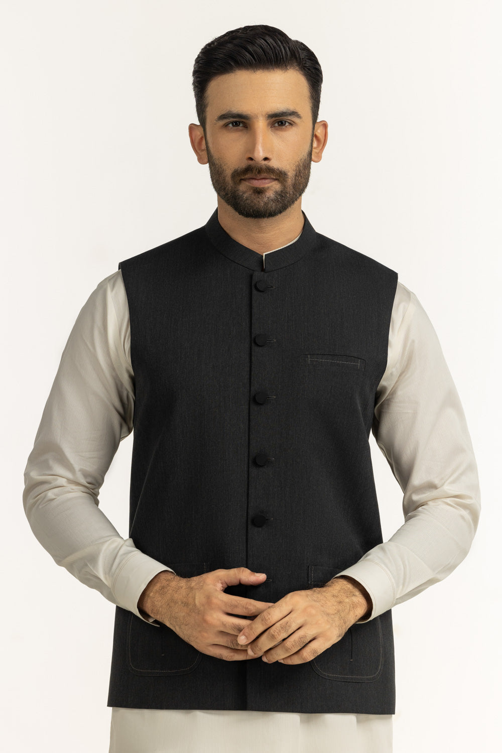 UAE-Regular Fit Styling Waist Coat