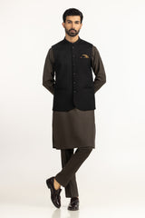 UAE-Regular Fit Styling Waist Coat