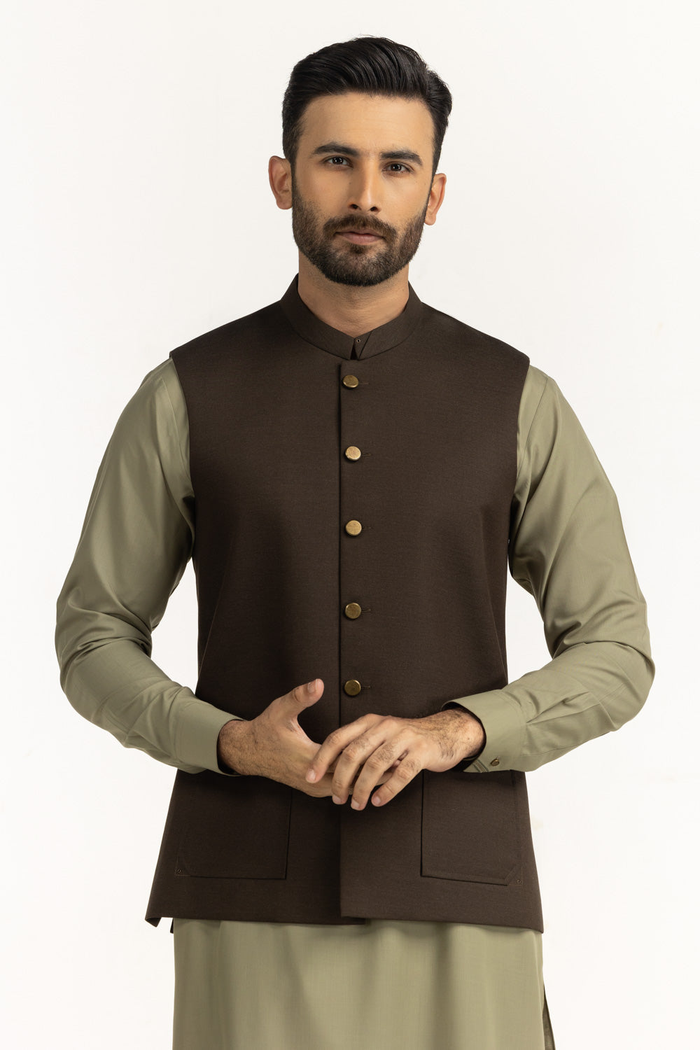 UAE-Regular Fit Styling Waist Coat