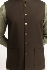 UAE-Regular Fit Styling Waist Coat