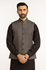 UAE-Regular Fit Basic Waistcoat WC-STY25-008
