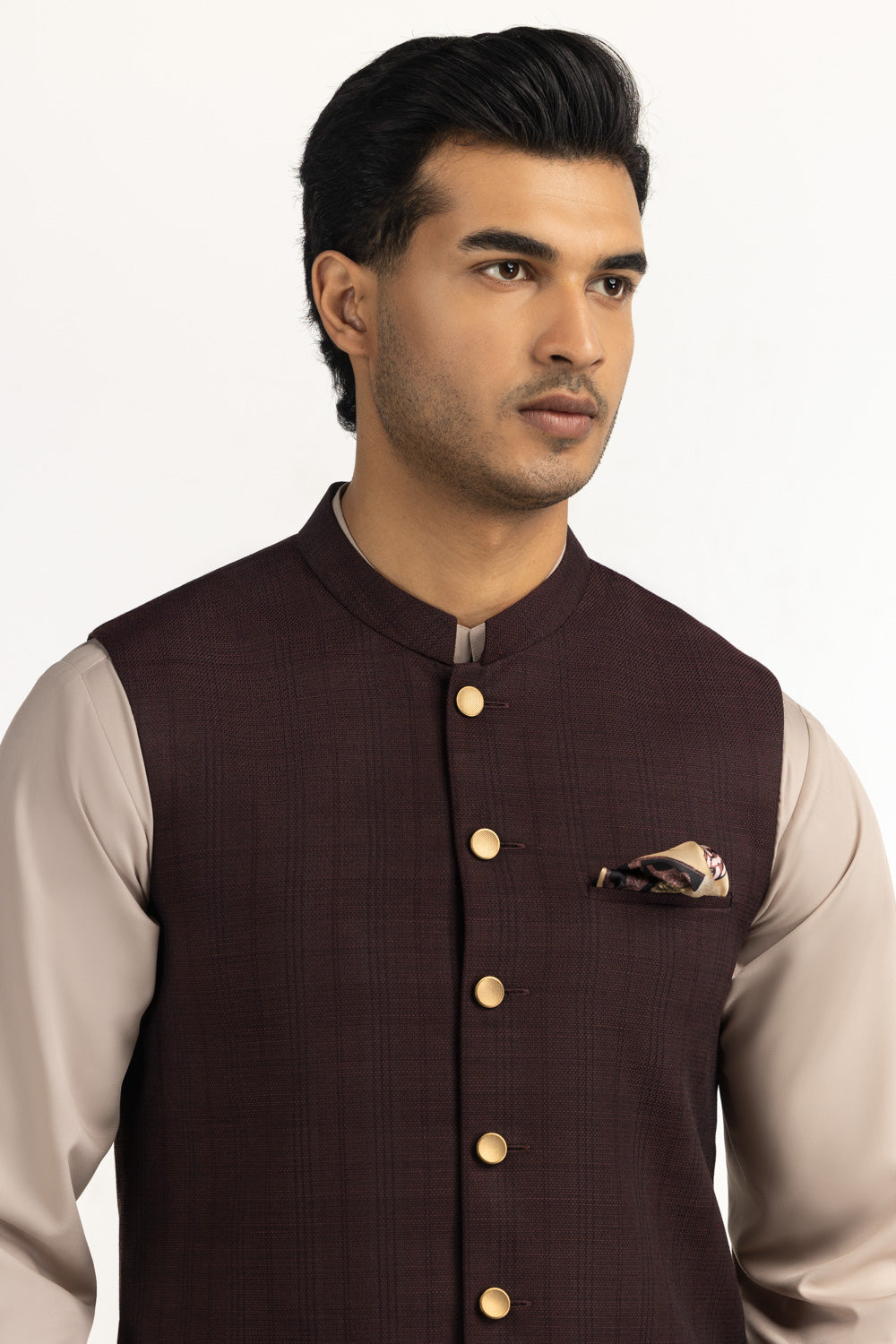 UAE-Regular Fit Styling Waist Coat
