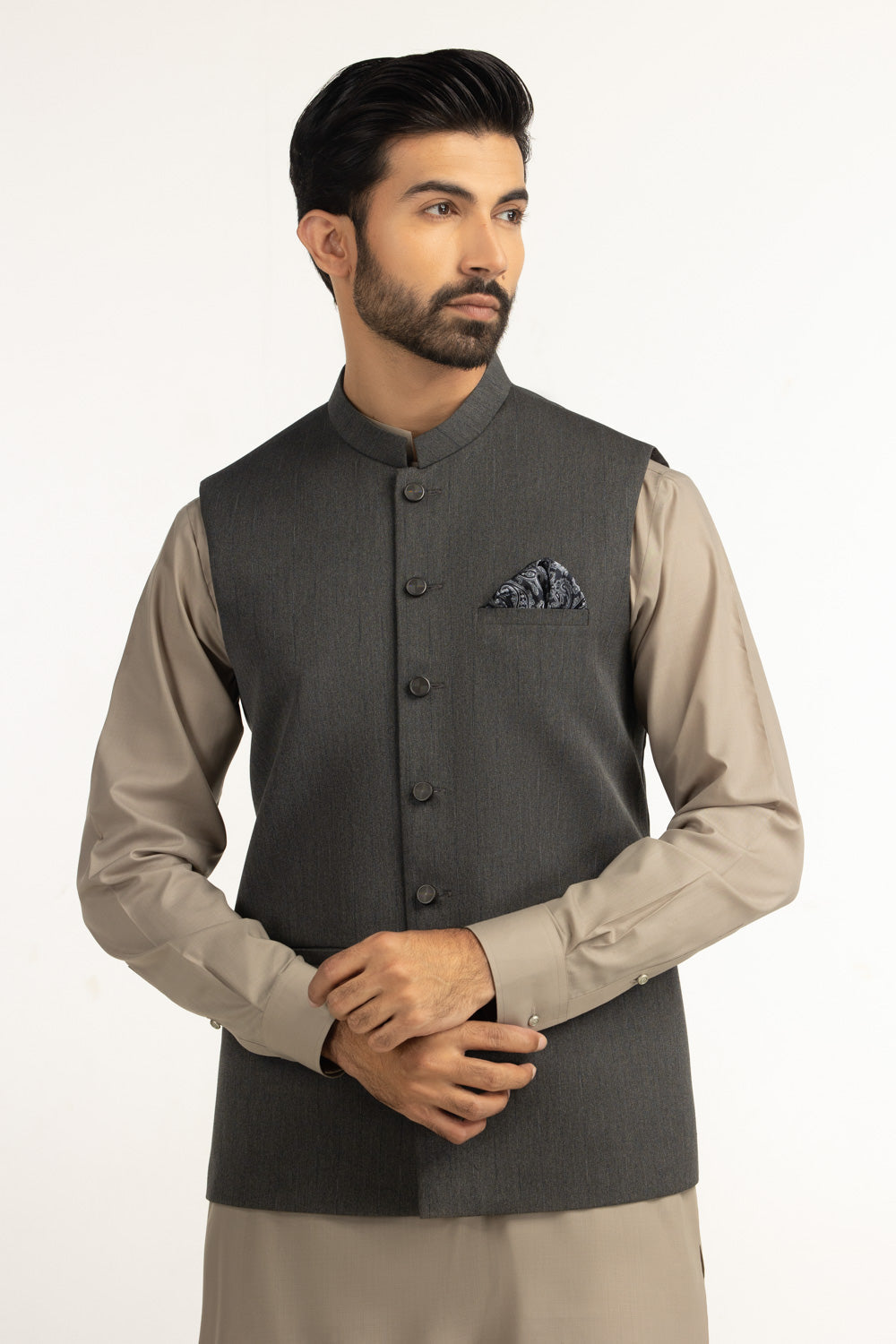 UAE-Regular Fit Styling Waist Coat
