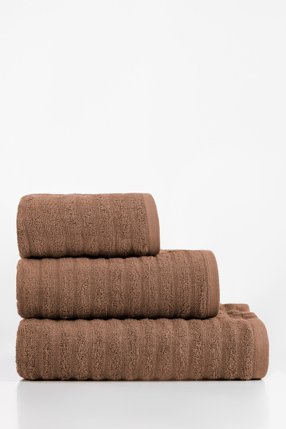 UAE-Mocha Brown Combed Plain Towel