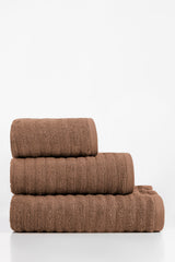 UAE-Mocha Brown Combed Plain Towel