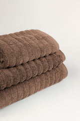 UAE-Mocha Brown Combed Plain Towel