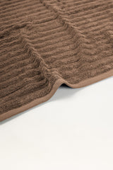 UAE-Mocha Brown Combed Plain Towel